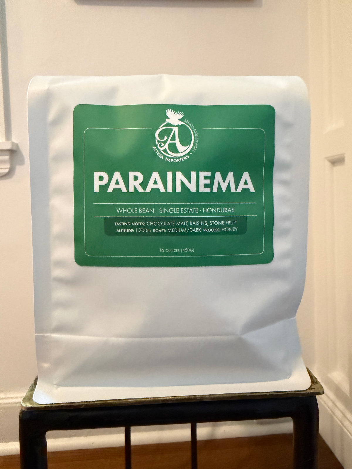 Premium Honduran Parainema Roasted Coffee